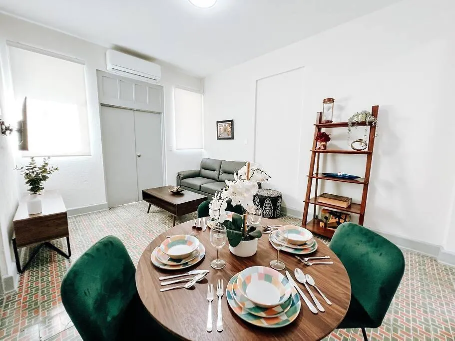公寓 圣胡安Picaflor 6 Charming Cozy Apt W/Balcony @ Miramar公寓