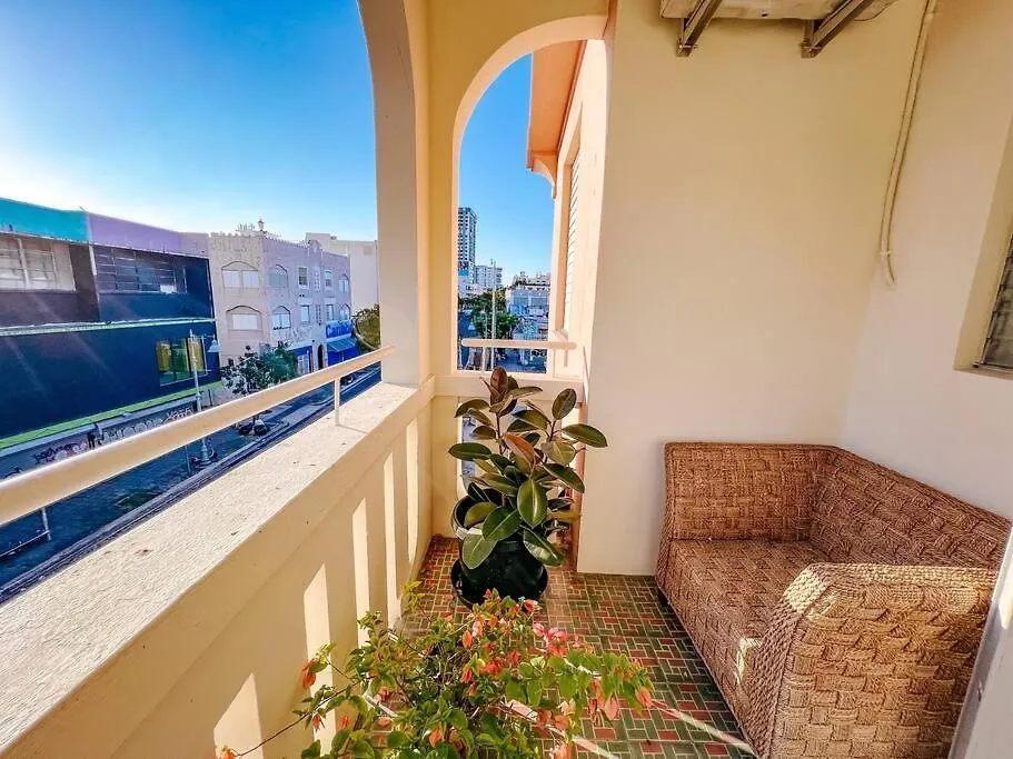 圣胡安Picaflor 6 Charming Cozy Apt W/Balcony @ Miramar公寓 波多黎各