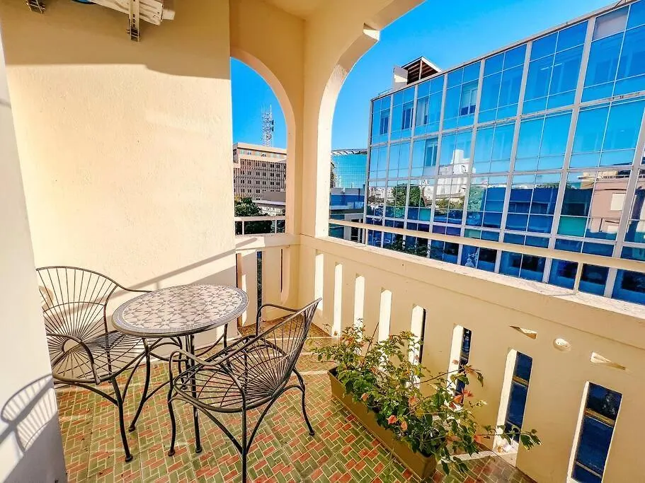 公寓 圣胡安Picaflor 6 Charming Cozy Apt W/Balcony @ Miramar公寓 波多黎各